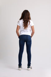 Classic Skinny Girls Dark Pants